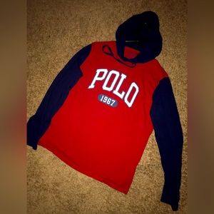 Ralph Lauren Mens Polo Hoodie shirt